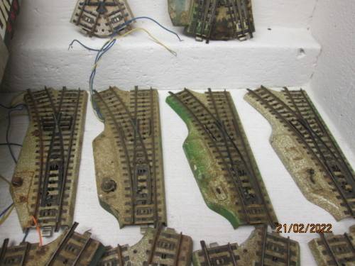 HO SCALE : MARKLIN M-TRACK - LARGE AMOUNT  228 PIECES