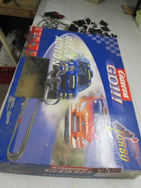 1: 43 SCALE : CARRERA : RALLY ACTION SET - BOXED