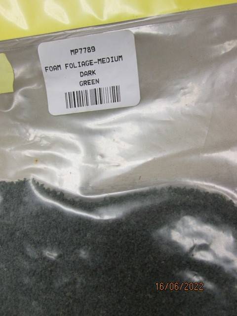 HO SCALE : MELS SCENICS - X6 PACKETS VARIOUS SCATTER MATERIAL