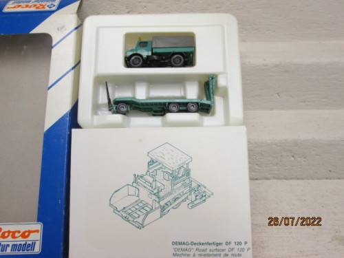 HO SCALE : ROCO : ROAD BUILDING VEHICLES SET - BOXED