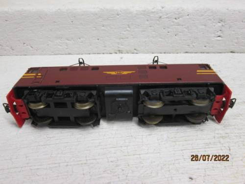 HO SCALE : LIMA : SAR : 5E BROWN - ELECTRIC LOCOMOTIVE
