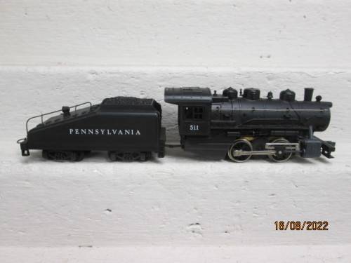 HO SCALE : LIMA : PENNSYLVANNIA 0-4-0 STEAM LOCOMOTIVE - BOXED