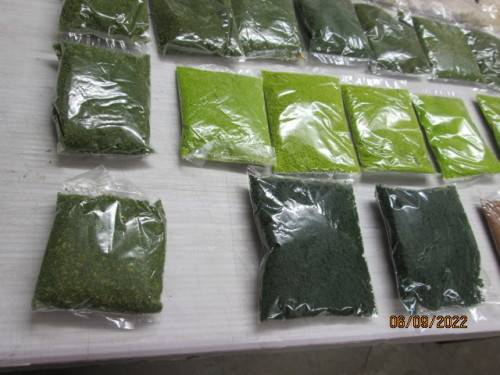 HO / OO SCALE : SCENERY MATERIAL X27 VARIOUS PACKETS