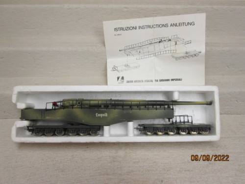 HO SCALE : LIMA : LEOPOLD - ARMY GUN WAGON - BOXED