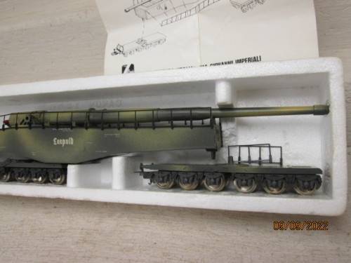 HO SCALE : LIMA : LEOPOLD - ARMY GUN WAGON - BOXED