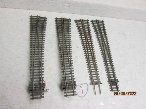 HO / OO SCALE : PECO : LARGE POINTS - X4