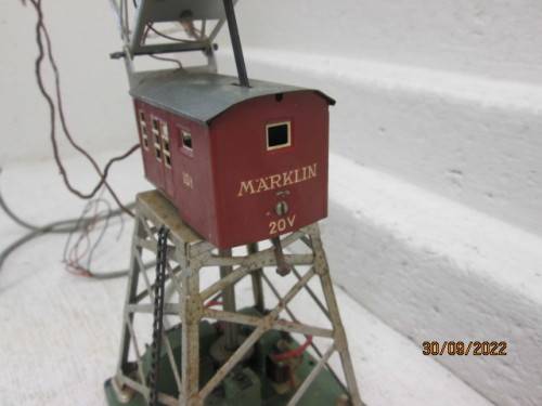 HO SCALE : MARKLIN : DOC YARD 10TON CRANE