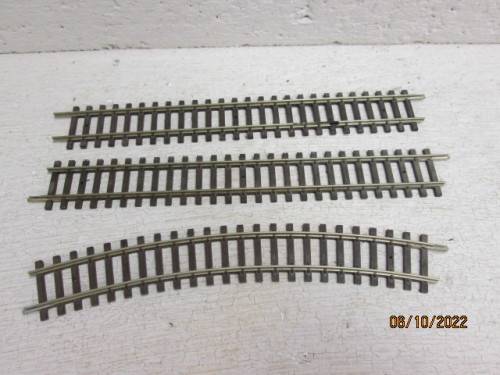 HO / OO SCALE : HORNBY : DUBLO - TRACK X3 PIECES