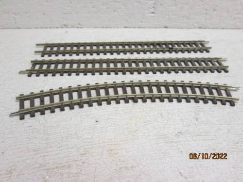 HO / OO SCALE : HORNBY : DUBLO - TRACK X3 PIECES