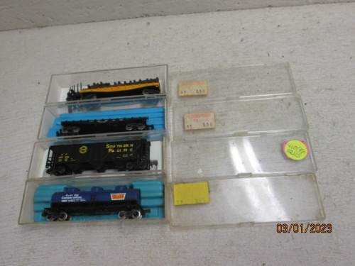 N SCALE : ATLAS : GOOD WAGONS - X4 - BOXED