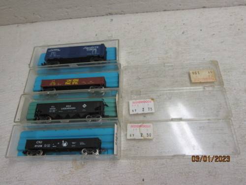 N SCALE : ATLAS : GOOD WAGONS - X4 - BOXED