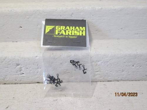 N SCALE: GRAHAM FARISH : STANDARD COUPLINGS - X12 - BOXED