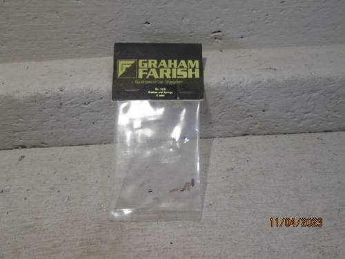 N SCALE: GRAHAM FARISH: BRUSH & SPRING - X4 - BOXED