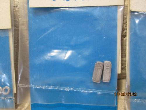 N SCALE: WHEEL WORKS: METAL SCENERY ITEMS - X3- BOXED