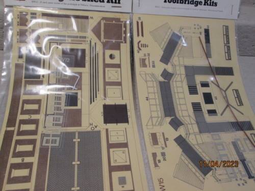 N SCALE: PROTO TYPE MODELS: X2 PAPER KITS - BOXED