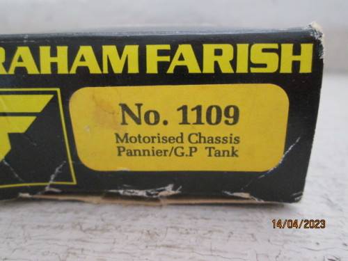 N SCALE : GRAHAM FARISH  - 0-6-0 STEAM LOCOMOTIVE CHASSIS ONLY - BOXED