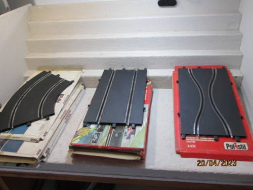 POLYSTSIL TRACKS - X10 PIECES - BOXED