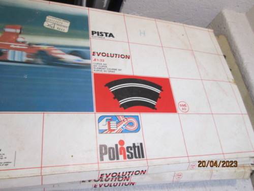 POLYSTSIL TRACKS - X10 PIECES - BOXED