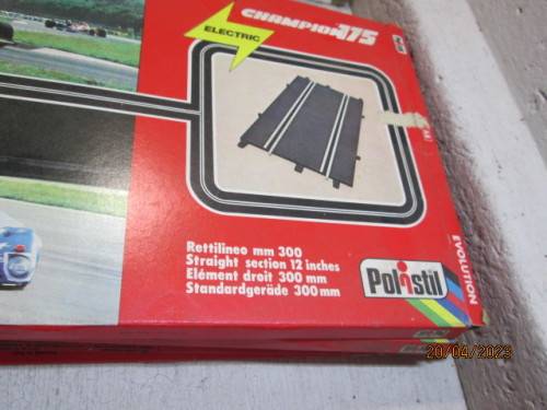 POLYSTSIL TRACKS - X10 PIECES - BOXED