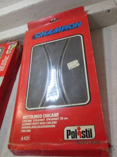 POLYSTSIL TRACKS - X10 PIECES - BOXED