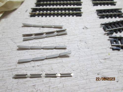 N SCALE : ATLAS : VARIOUS SHORT STRAIGHTS - X10 - BOXED
