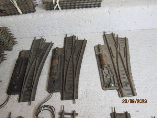 HO / OO SCALE : FLEISCHMANN OLD TRACK - X60 PIECES