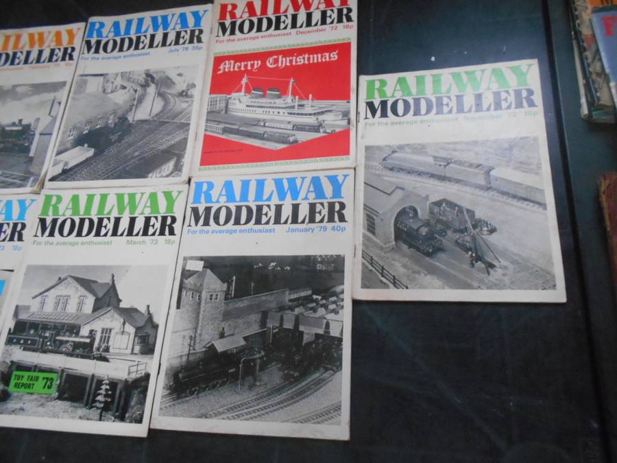 RAILWAY MODELLER MAGAZINES - X7