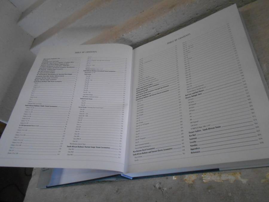 HARDCOVER BOOK - RAILWAYS OF SOUTH AFRICA & NAMIBIA