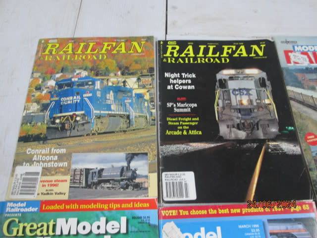 MODEL RAILWAY MAGAZINES - X8