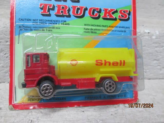 TIN TOYS -SHELL TANKER TRUCK - BOXED