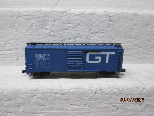 N SCALE - MODEL POWER - GT BOX CAR WAGON