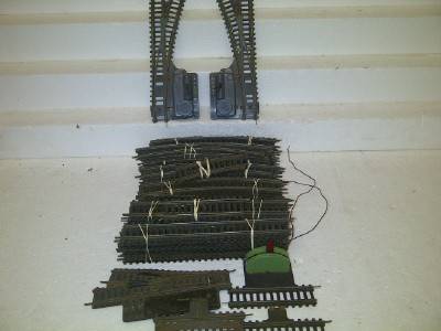 FLEISCHMANN HO TRACK - OLD CARDBOARD TYPE SLEEPERS