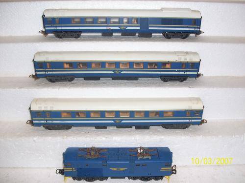 SAR LIMA HO BLUE TRAIN SET NO.2