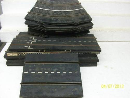 SCALEXTRIC TRACK OLD TYPE LOT 222
