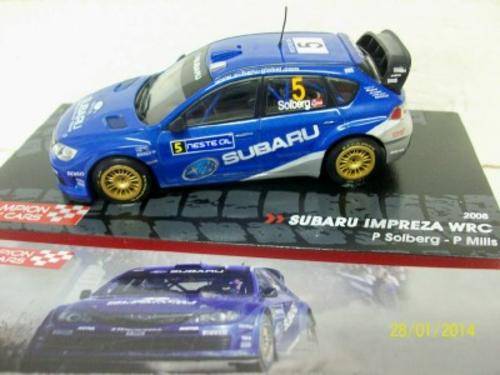 CHAMPION RALLY CAR 1:43 SCALE SUBARU IMPREZA WRC LOT 689