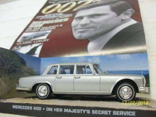 THE JAMES BOND CAR COLLECTION NO.32 MERCEDES 600 - ON HER MAJESTY'S SECRET SERVICE LOT 47