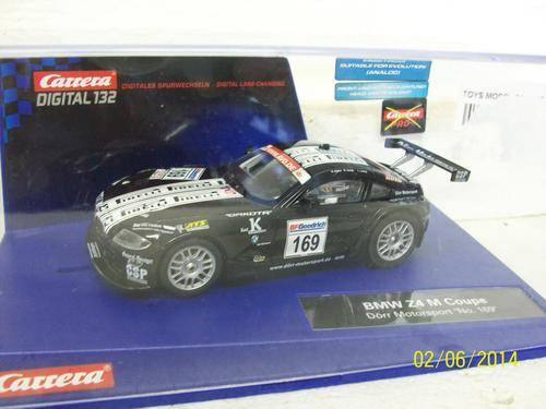 1:32 SCALE CARRERA   BMW Z4 M COUPE  -  LOT 207 B