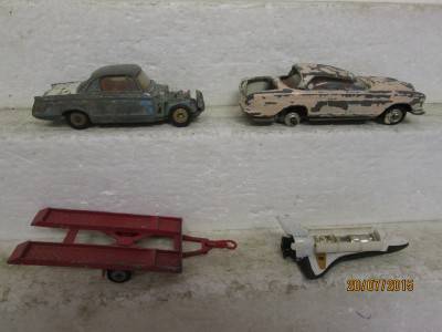 DIE CAST : CORGI TOYS x4 MODELS -  LOT 759E