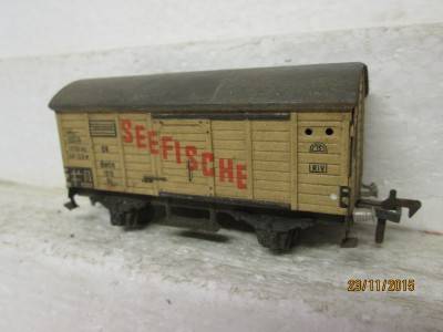 HO SCALE FLEISHMANN : SEEFISCHE BOX CAR - LOT 507G