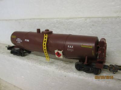 HO SCALE : SAR LIMA XPD TANKER - LOT 346H
