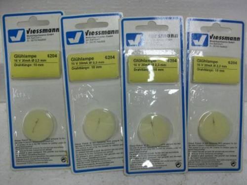 VIESSMANN  LAMPS - HO - X4