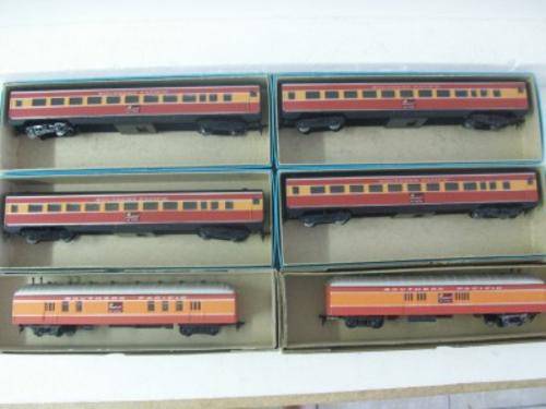 SOUTHERN PACIFIC DAYLIGHT COACHES - HO