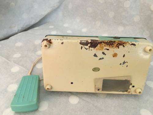 Vintage Tin Toy Sewing Machine