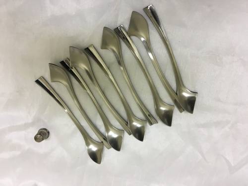 Unique 'Art Deco' Teaspoons x 9
