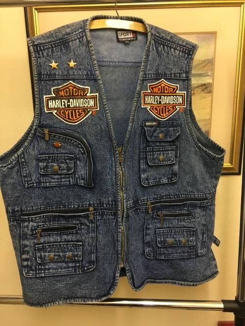 Harley Davidson Sleeveless Jacket - Size XXXL