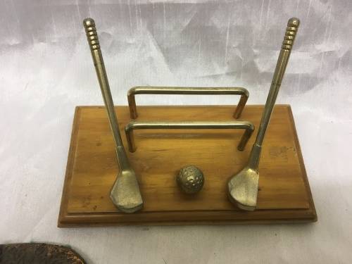 A Collection of Golfing Items