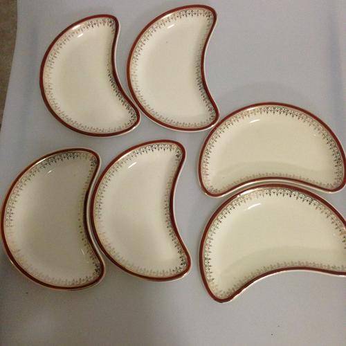 Vintage Johnson Brothers Side/Salad Plates x6 - Discontinued pattern no JB47