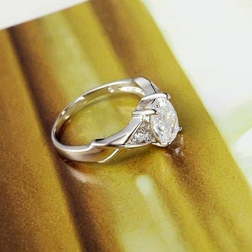 9K Gold Filled Women's CZ Ring