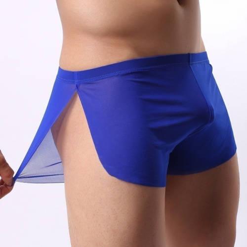 Men`s Sporty Blue Trunks (shorts)