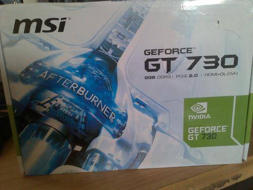 MSI nVidia GeForce GT730 - 2GB Graphic Card (BRAND NEW warranty 1 year)